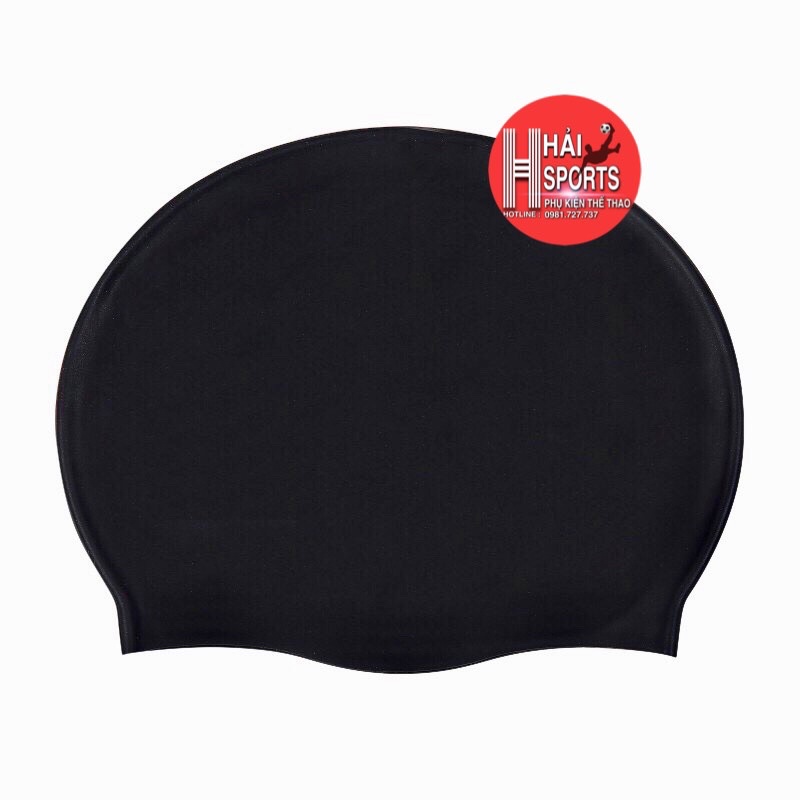 Mũ bơi silicon chống thấm nước tốt -Nón bơi silicon kiểu dáng thể thao ( đủ màu )