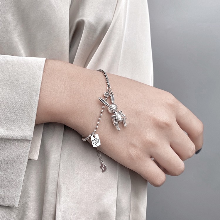 Vòng tay chú thỏ hoạt hình độc đáo, cá tính VT44