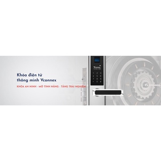 Khóa điện tử thông minh Vconnex (Cửa nhôm)