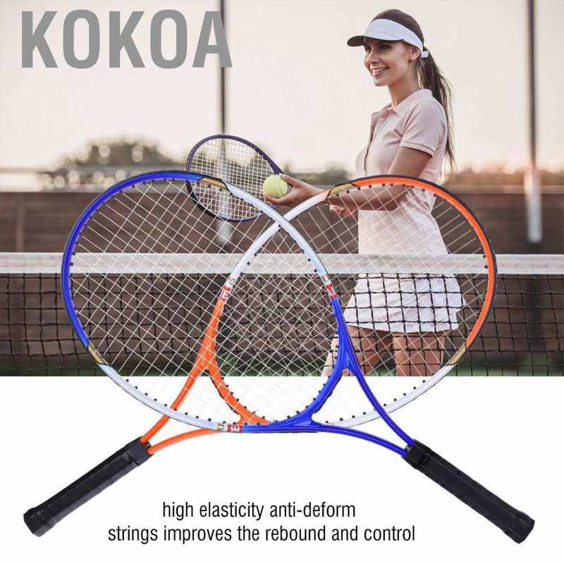 1 Vợt Tennis Kokoa Bằng Hợp Kim Nhôm Kèm Túi Đựng Cho Người Mới Bắt Đầu