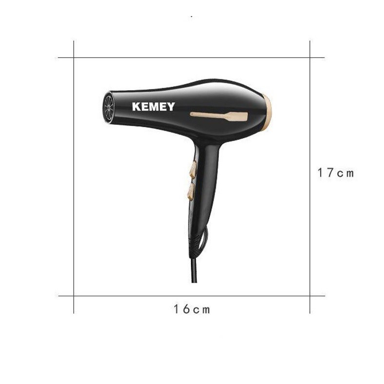 Máy Sấy Tóc Công Suất Lớn Và Chế Độ Sấy Nhanh Kemey 2376