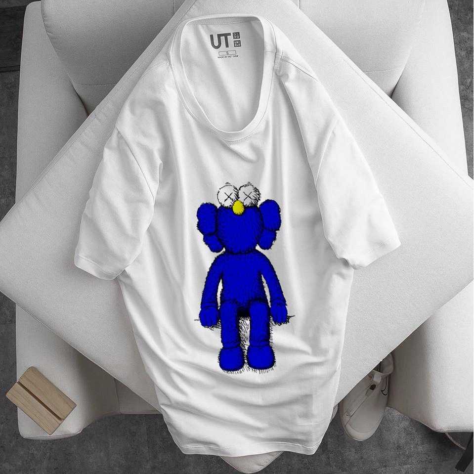 Áo phông kaws nam nữ form rộng tay lỡ unisex, áo thun kaws nam nữ form rộng tay lỡ unisex 100% cotton