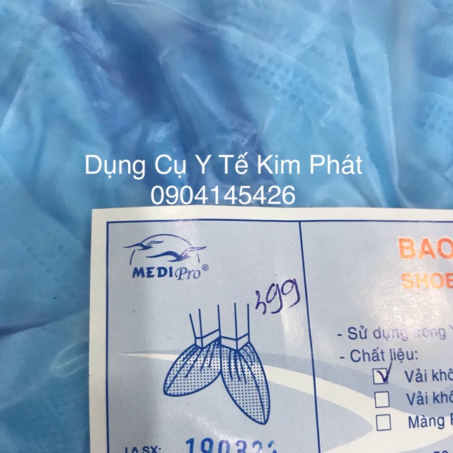 Bao giày không Tiệt Trùng ( Bịch 50 Đôi )