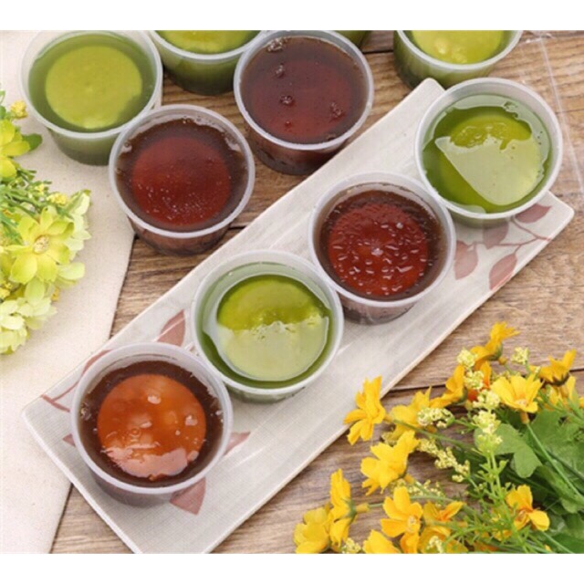Combo 50 khuôn làm bánh flan rau câu