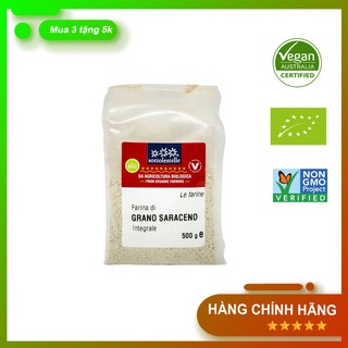 Bột Kiều Mạch Nguyên Cám Hữu Cơ 500g Sottolestelle Organic Whole Buckwheat Flour
