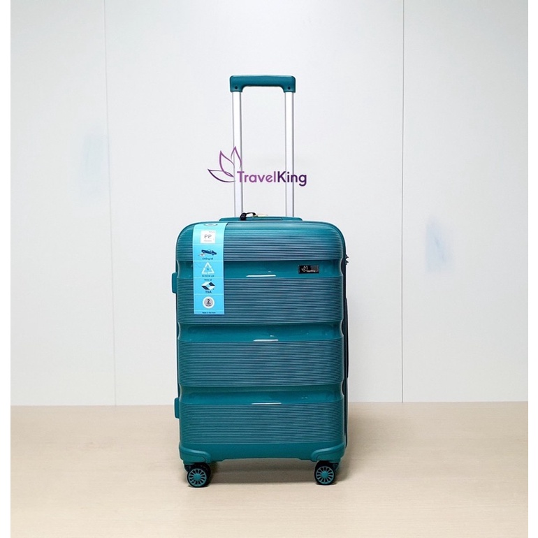 Vali travelking mã 884 siêu bền dc làm từ nhựa pp chống xước chống va đập đủ 3 Size