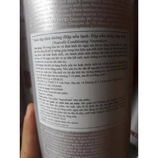 Dập Đa Năng (Dập uốn lạnh-Dập uốn nóng-Dập Duỗi)-Nouvelle Conditioning Neutraliser 1000ml (2026)