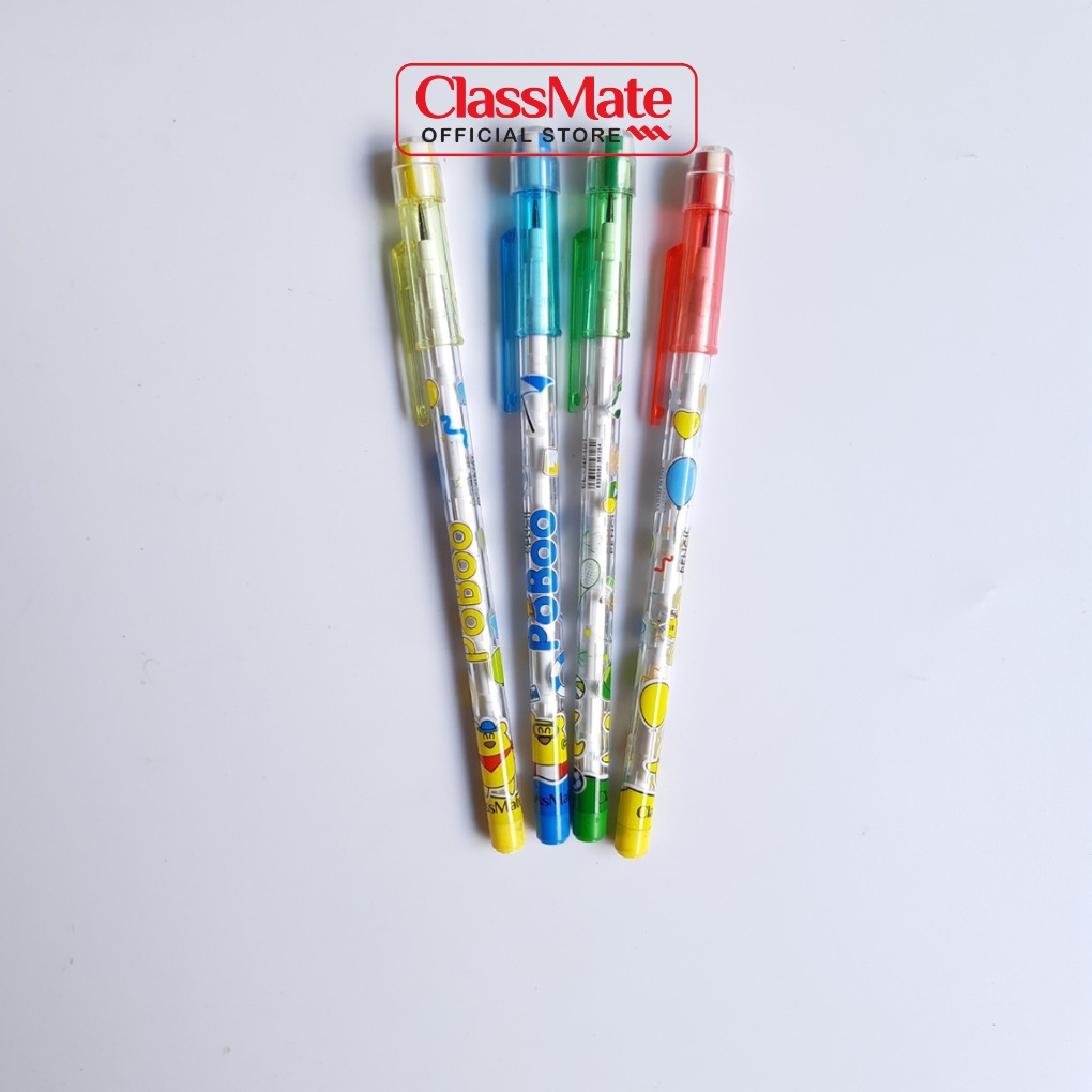 Bút Chì Khúc Poboo CLASSMATE Nét Bút Mịn, Dùng Cho Bé Luyện Viết Chữ CL-NP101