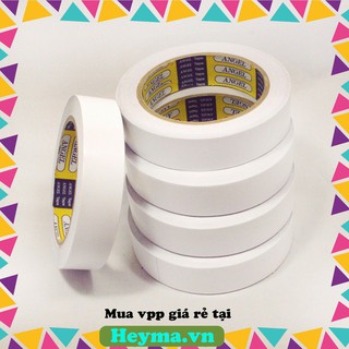 Băng keo 2 mặt các size 1.2f, 2.5f, 5f