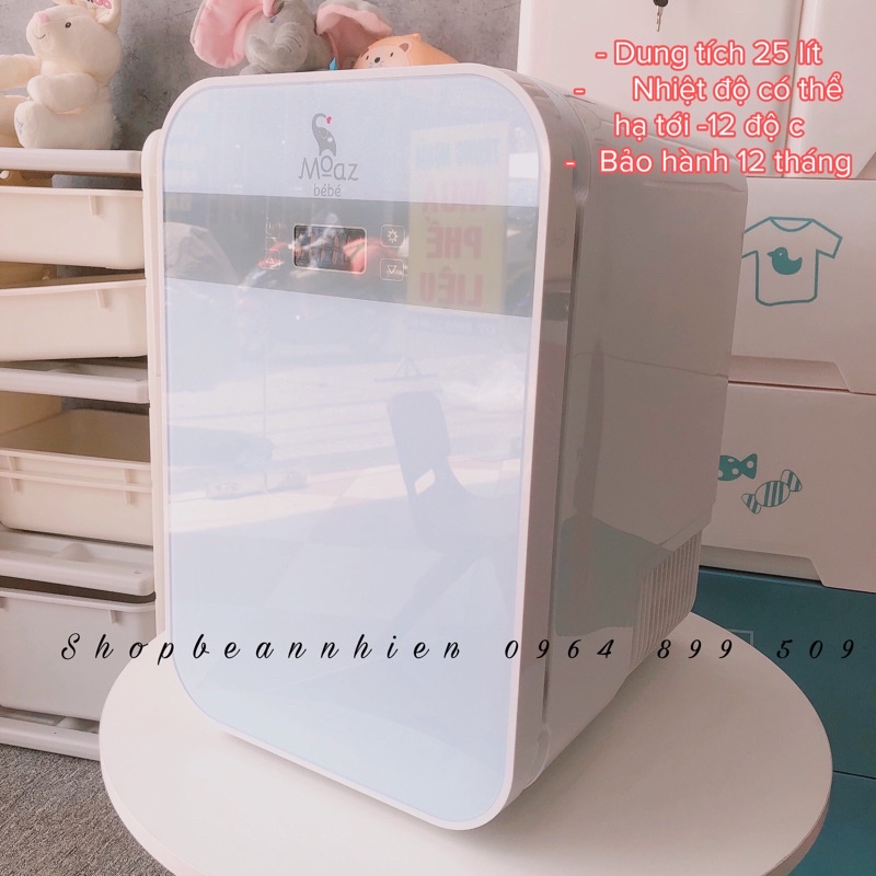 Tủ lạnh mini Moazbebe mb028 25lít-Tủ lạnh đa năng