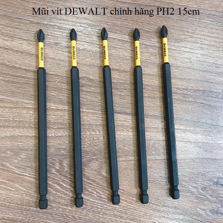 Mũi Vít máy khoan pin DeWalt Ph2 150mm - Mũi Vít DEWALT MỸ XỊN