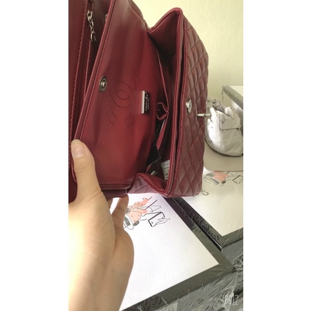 Túi X da hạt caviar size 26 full hộp nguyên seal