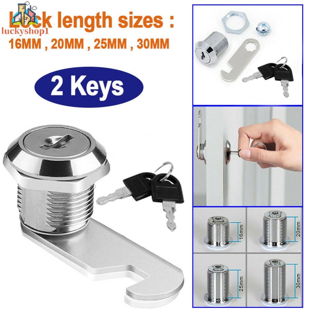 Ổ Khóa Có 2 Chìa Khóa 16 / 20 / 25 / 30mm