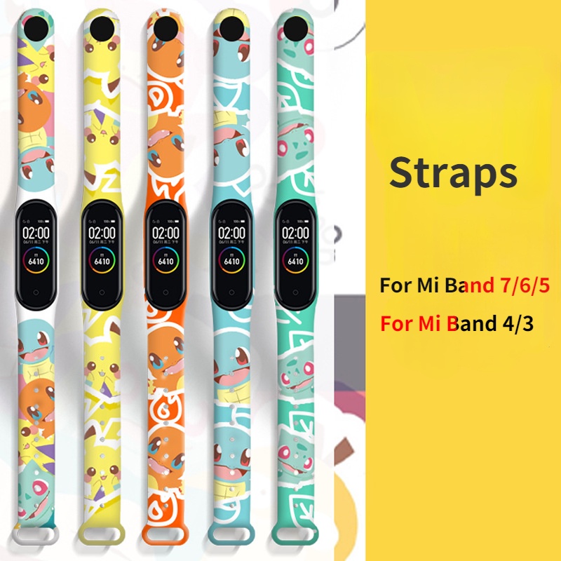 Dây Đeo Dễ Thương Dành Cho Mi Band 7/6/5 4/3