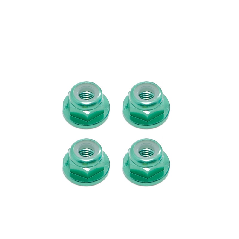 Đai Ốc Khóa Hợp Kim Nhôm Nhiều Màu RC M3 M4 M5
