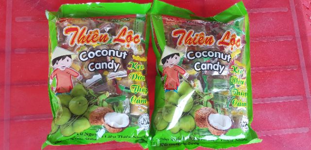 Kẹo dừa dẻo bến tre thập cẩm Thiên Lộc 500G