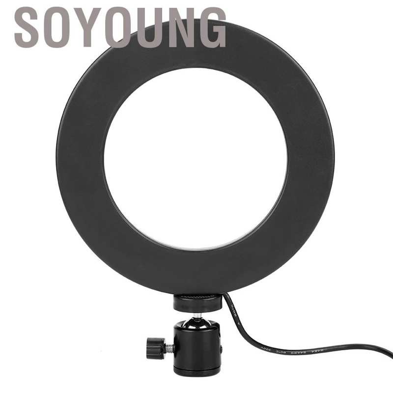 Đèn Led Trợ Sáng Chụp Ảnh Đậu Nành 6 Inch