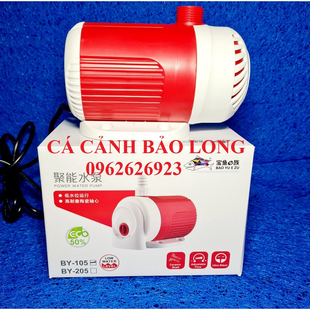 Bơm BAOYU BY 105 , MÁY Bơm cho BỂ CÁ, BỂ THỦY SINH, BỂ KÍNH, BỂ KOI