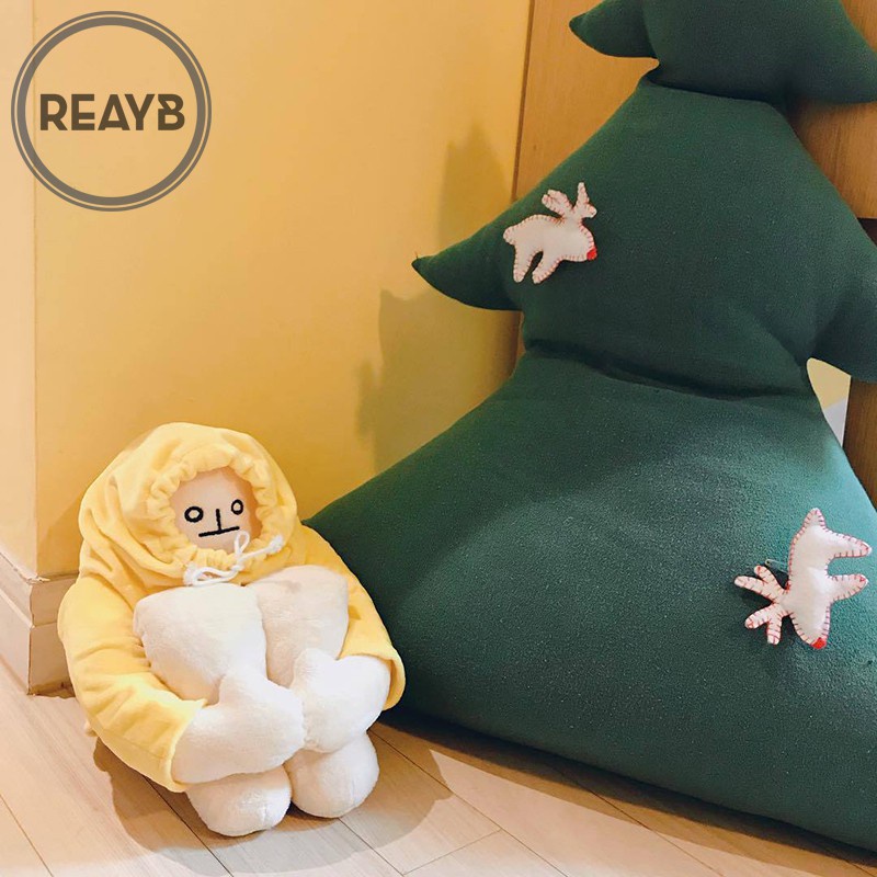 Ready Stock Người Chuối Nhồi Bông Trầm Cảm LELUSH Đáng Yêu Cao Cấp Memon/40cm New Popular Banana Man Plush Toys Cute Appease Dolls Stuffed Toys Birthday Gifts for Girls Children