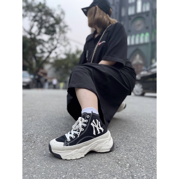 Giày MLB chunky high nhiều mẫu , đế cao 6cm