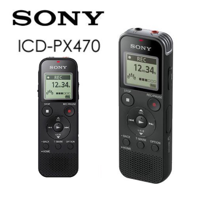 Máy ghi âm SOny ICD-PX470 ghi liên tục đến 60h