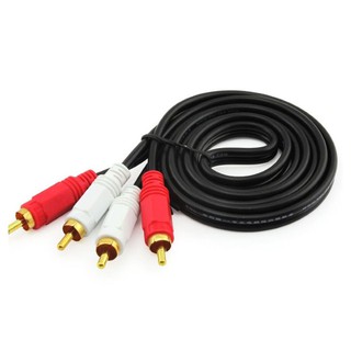 Dây loa av 2 ra 2 2m chống nhiễu loại tốt