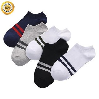 Tất nam cổ ngắn sọc ngang TTGShcm FASHION TA011