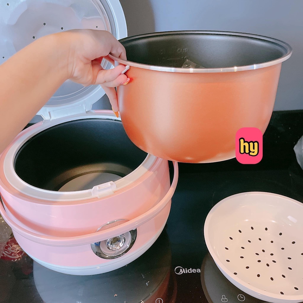 [ ẢNH THẬT] Nồi Cơm SHARP 1L8 Quai Sách Siêu Xinh, Hàng Đẹp