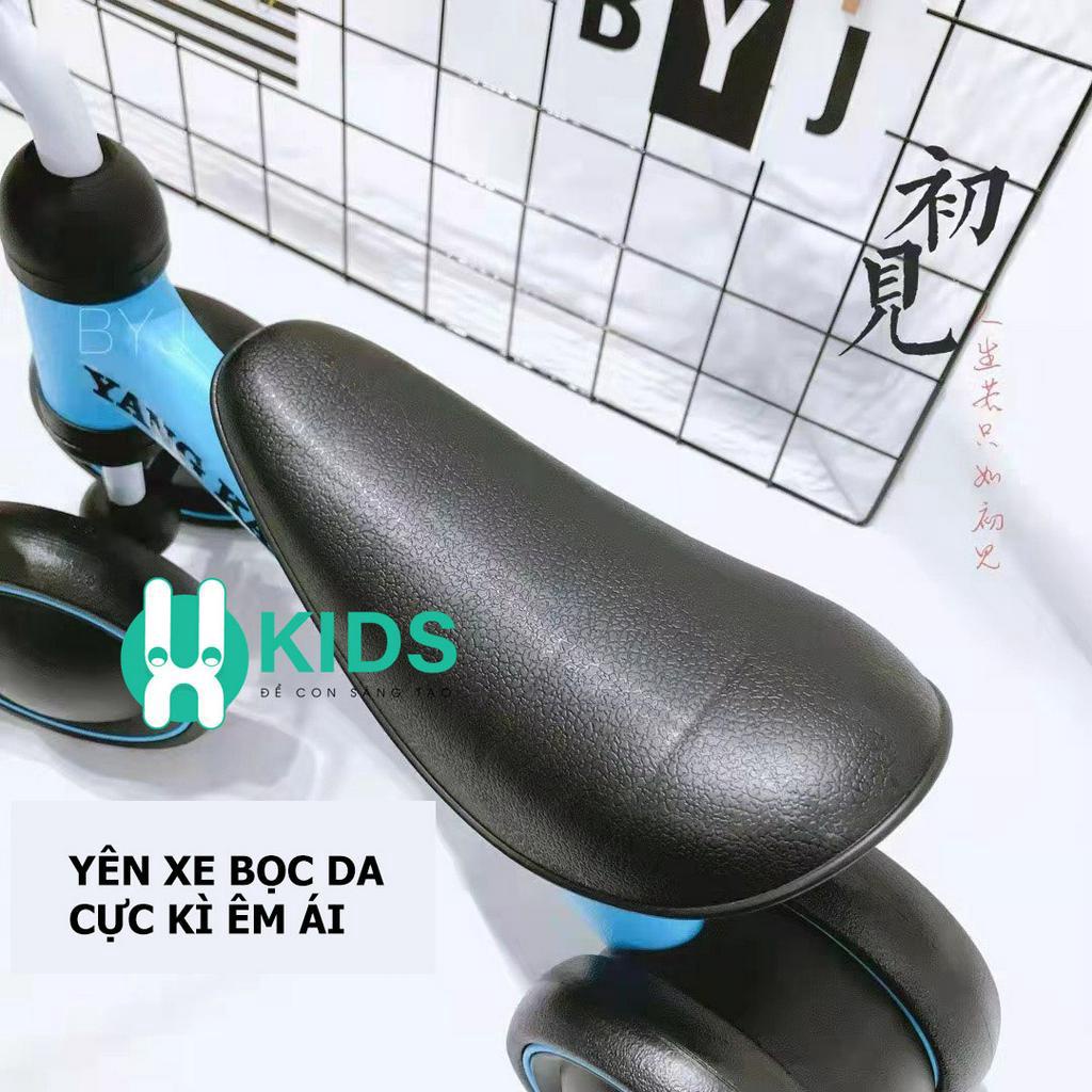Xe chòi chân hợp kim chắc chắn cao cấp trẻ em, xe scooter thăng bằng 4 bánh cho bé 1-3 tuổi tập đi vận động thể thao