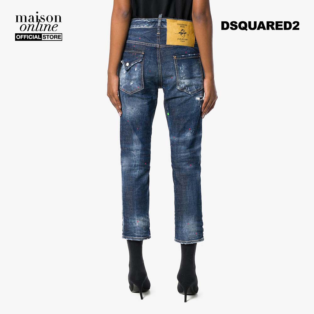 DSQUARED2 - Quần jeans nữ phom slim fit Cool Girl S72LB0119-470