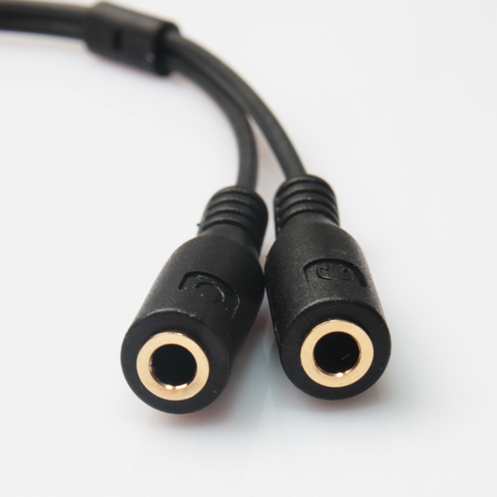 Dây cáp chuyển đổi từ giác cắm 3.5mm sang 2 cổng 3.5mm