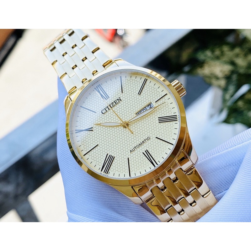 ĐỒNG HỒ COUPLE CHÍNH HÃNG CITIZEN Nam: NH8352-53P - Nữ: EU6062-50P mang vẻ đẹp sang trọng