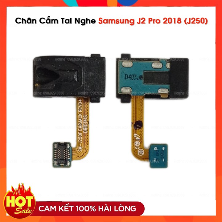 Chân Cắm Tai Nghe Samsung Galaxy J2 Pro 2018 / J250 Zin Bóc Máy