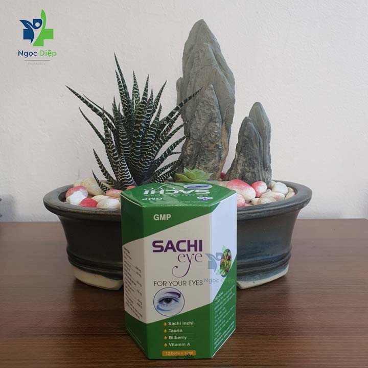 Sachi Eye tăng cường thị lực cho mắt giảm khô,mờ,nhức mỏi mắt,giảm thoái hóa điểm vàng