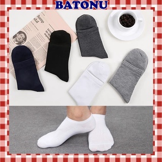 Tất nam Batonu vớ nam cổ ngắn khử mùi chống hôi chân hiệu quả CT3