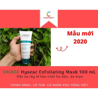 [CHÍNH HÃNG CÓ TEM] Uriage Hyseac Exfoliating Mask (Masque Gomment) 100 ml - Mặt nạ tẩy tế bào chết Da dầu, da mụn