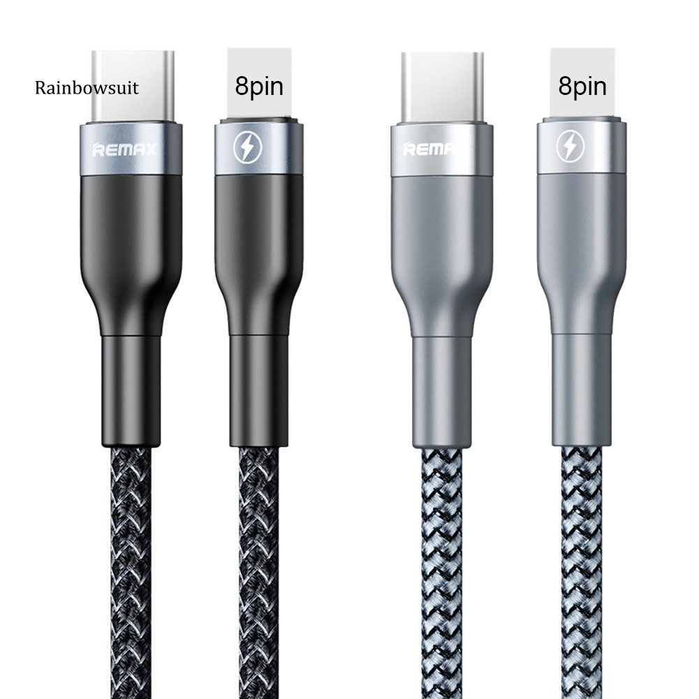 Dây Cáp Sạc Nhanh Remax Rc-009 1m 3a Pd Cho Iphone