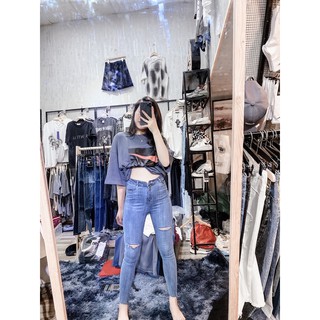 Jean bó xanh nhạt m03