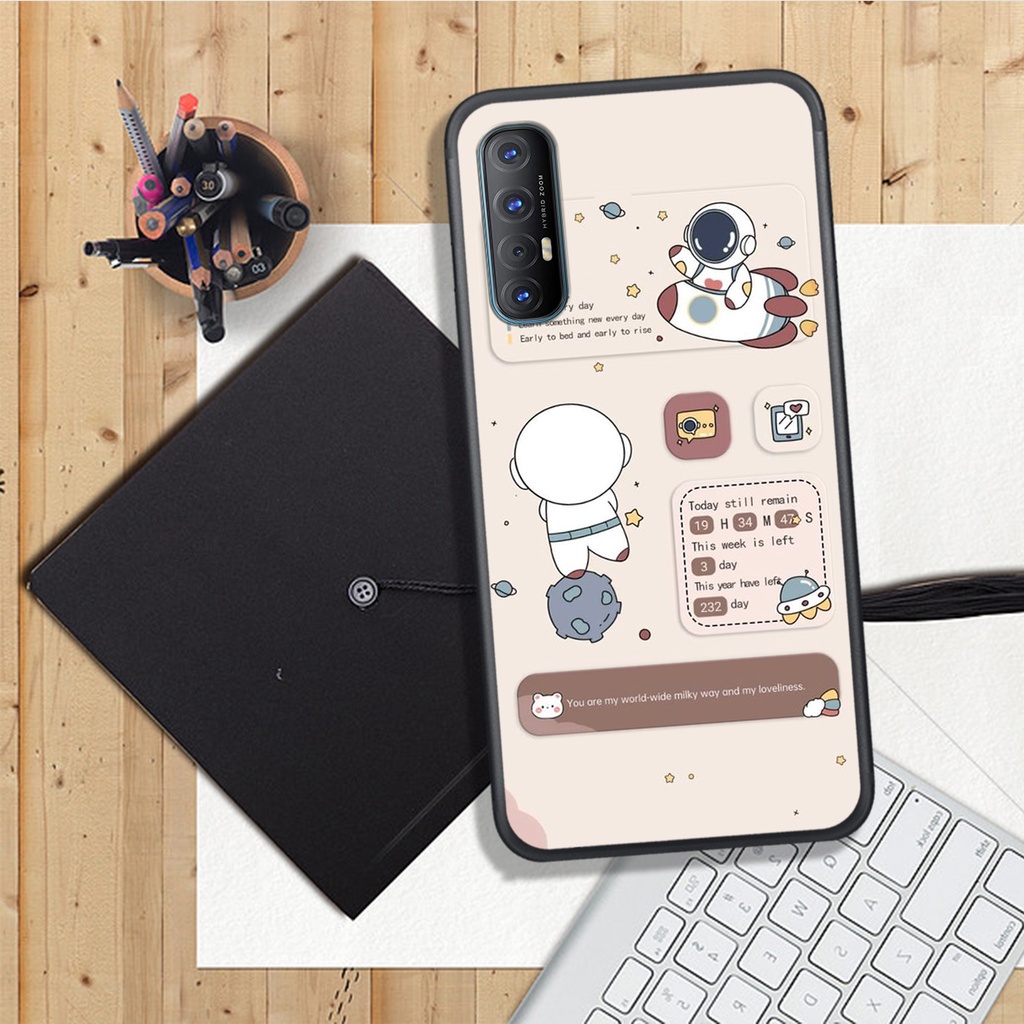 ỐP LƯNG OPPO A91/RENO 3/RENO 3 PRO/RENO 4/RENO 4 PRO/RENO 5  , IN HINH CHIBI PHI HÀNH GIA ĐÁNG YÊU, SIÊU CUTE.