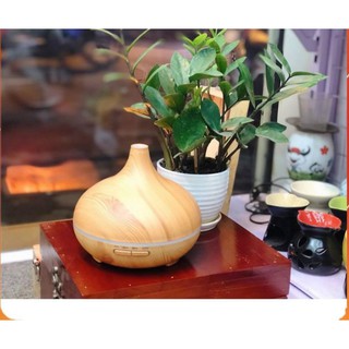 Máy Xông Tinh Dầu Cổ Cao Vân Gỗ
