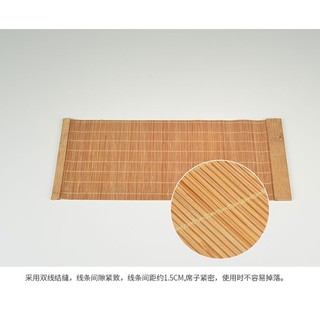 Chiếu trà bằng trúc bện