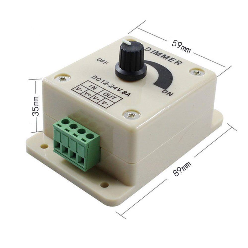 Dây Đèn Nhựa Đơn Màu DC 12V 24V 8A 8A