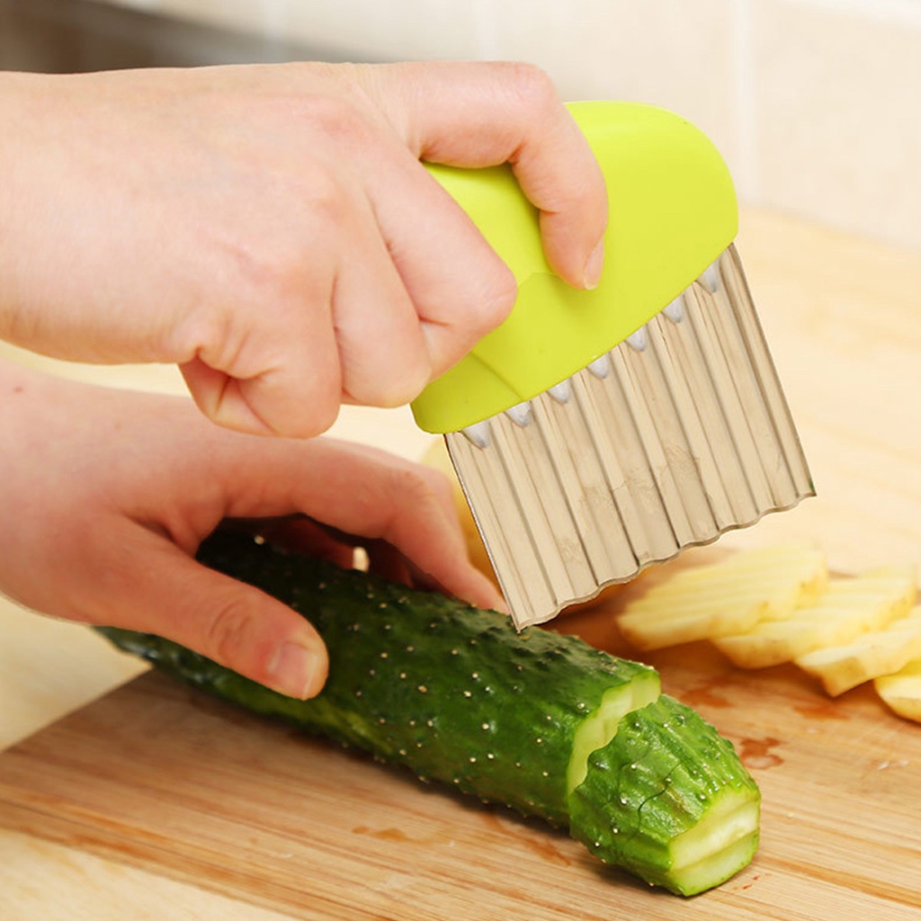 Dụng Cụ Cắt Củ Quả Hình Gợn Sóng Xinh Xắn