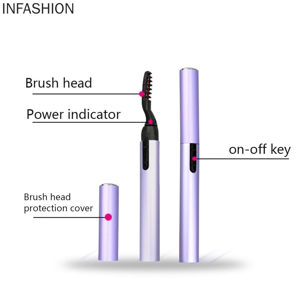 [Hàng mới về] Dụng cụ uốn cong mi bằng nhiệt điện sử dụng lâu bền