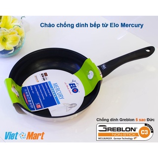 Chảo chống dính elo mercury 24cm đức inox cao cấp an toàn độ bền cao