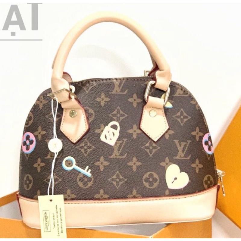 Túi lv fullbox 22cm dáng hến cho nữ