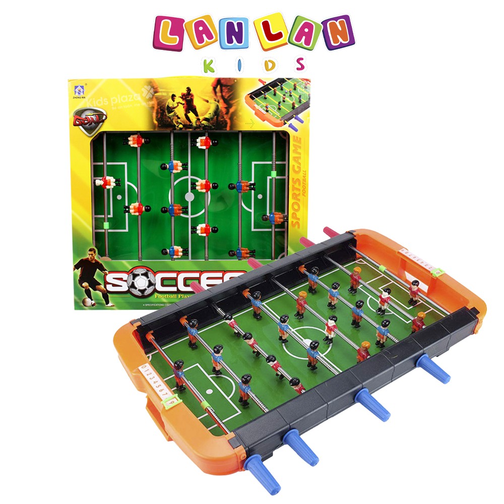 Bàn bóng đá bi lắc 6 tay cầm, đồ chơi trẻ em giúp rèn luyện phản xạ tư duy