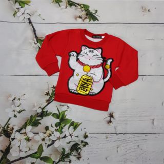 Combo Áo mèo thần tài cho bé!