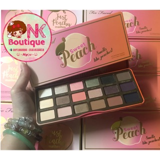 <Sale can date> Bảng mắt trái đào Too Faced Sweet peach
