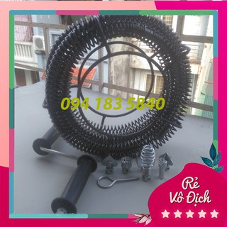 Dây thông cống lò xo Phi 16💰FREESHIP💰giải pháp hiệu quả cho đường ống tắc nghẽn